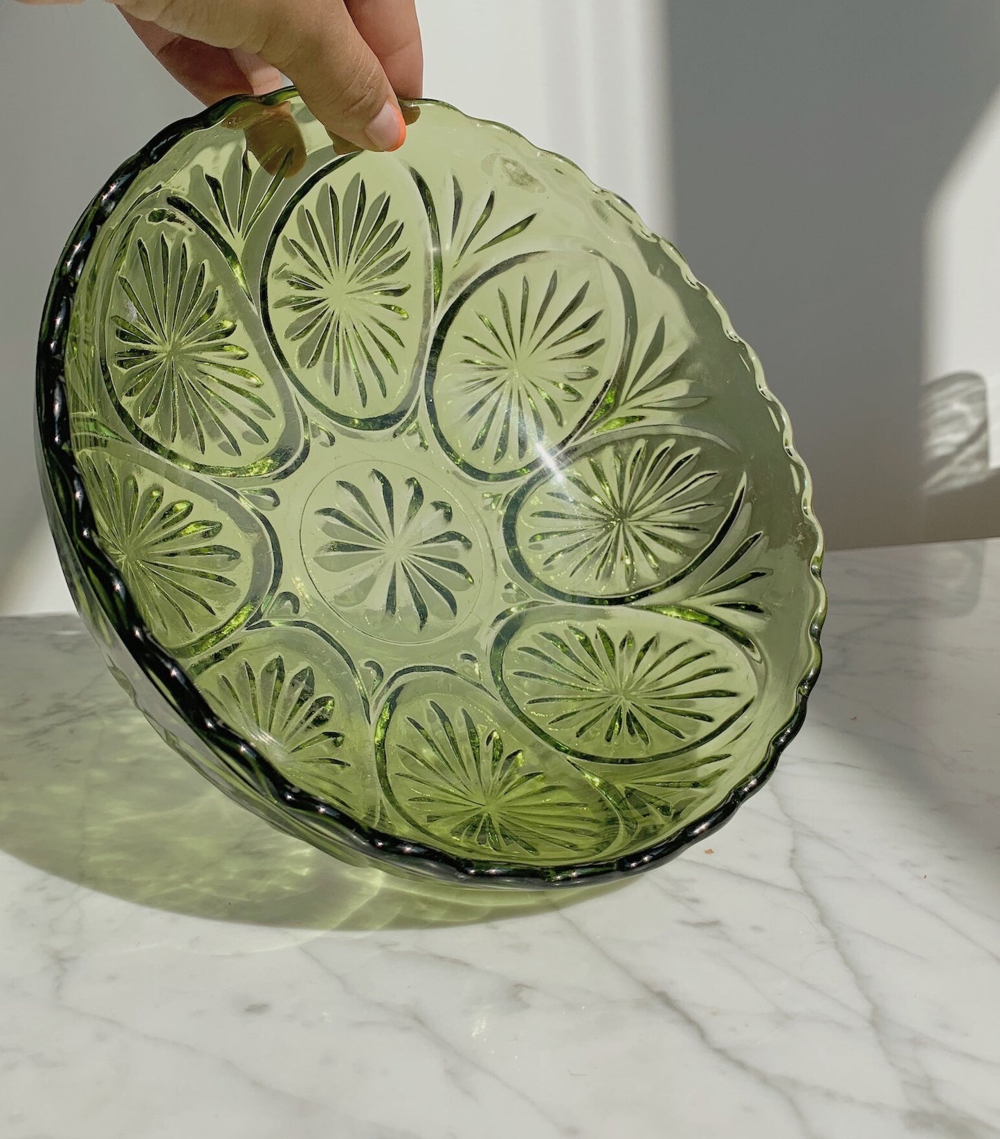 Emerald Crystal Bowl