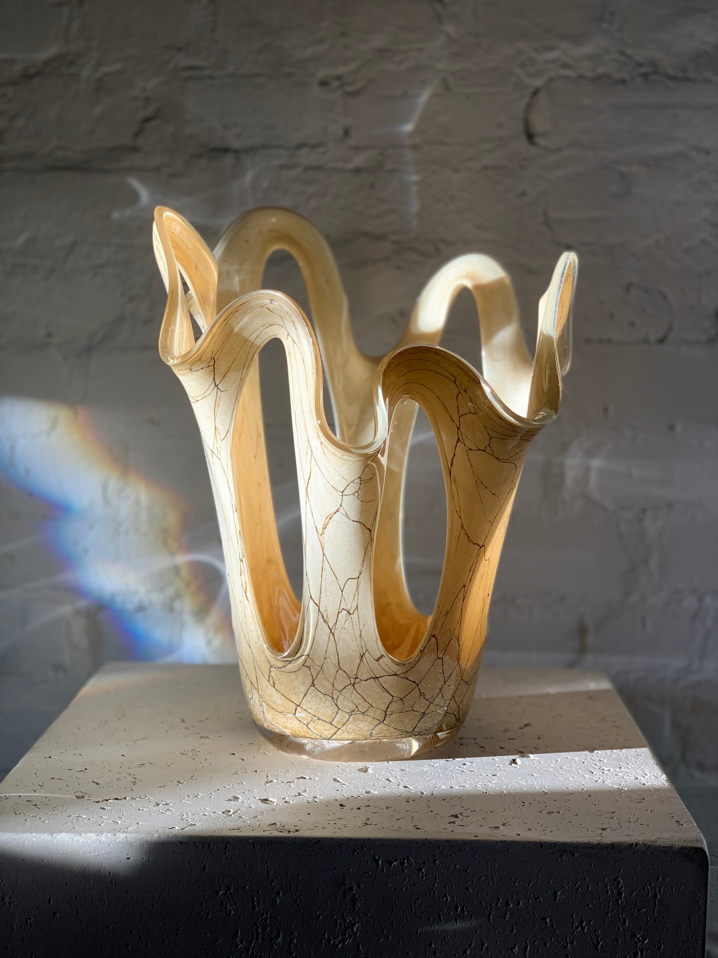 Distorted Glass Vase