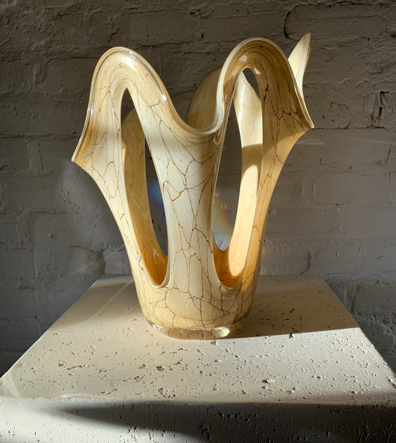 Distorted Glass Vase