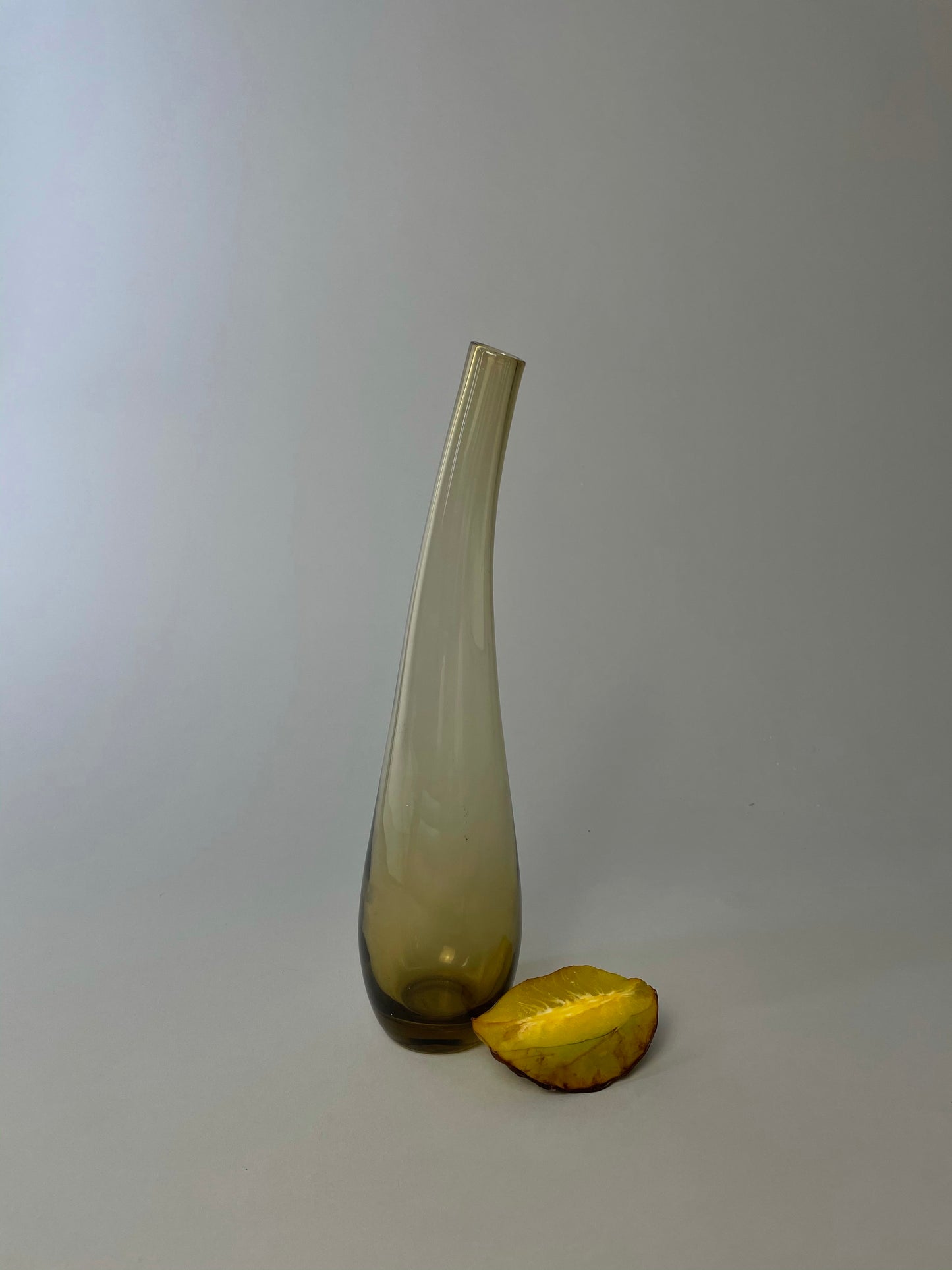 Vintage Smoked Vase