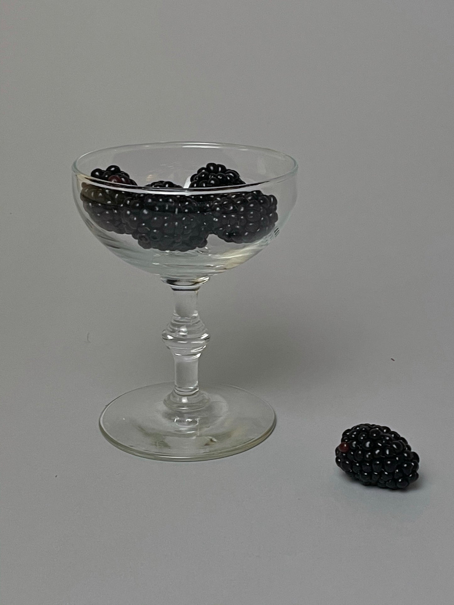 1950s Crystal stemmed Cocktail Glasses