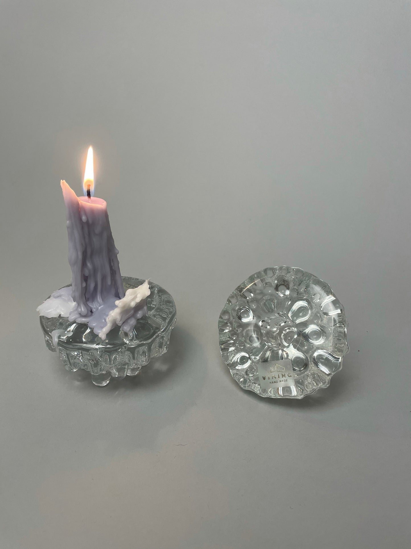 Vintage Scandinavian Candle Holders