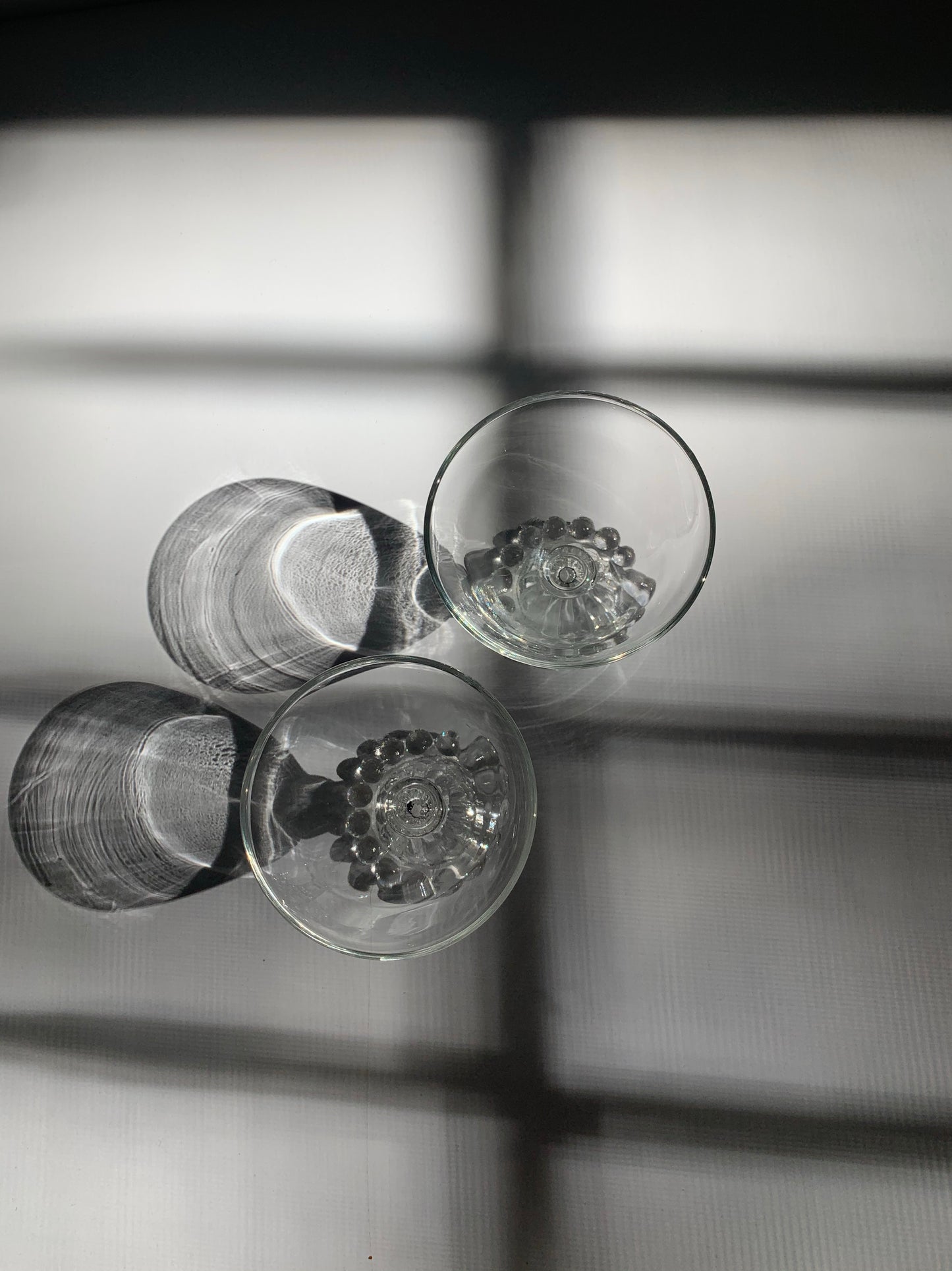 Vintage Depression Cocktail Glasses