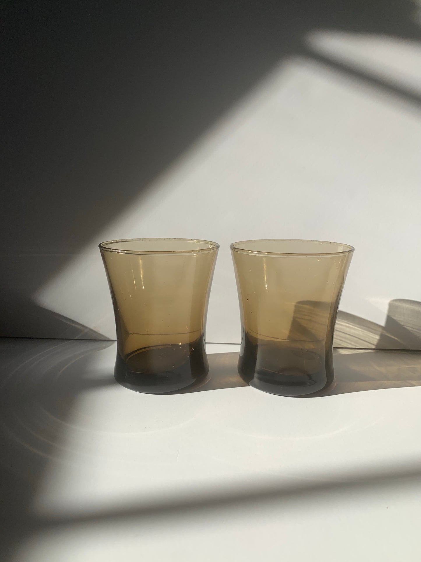 Swedish Modern Smoked Glasses