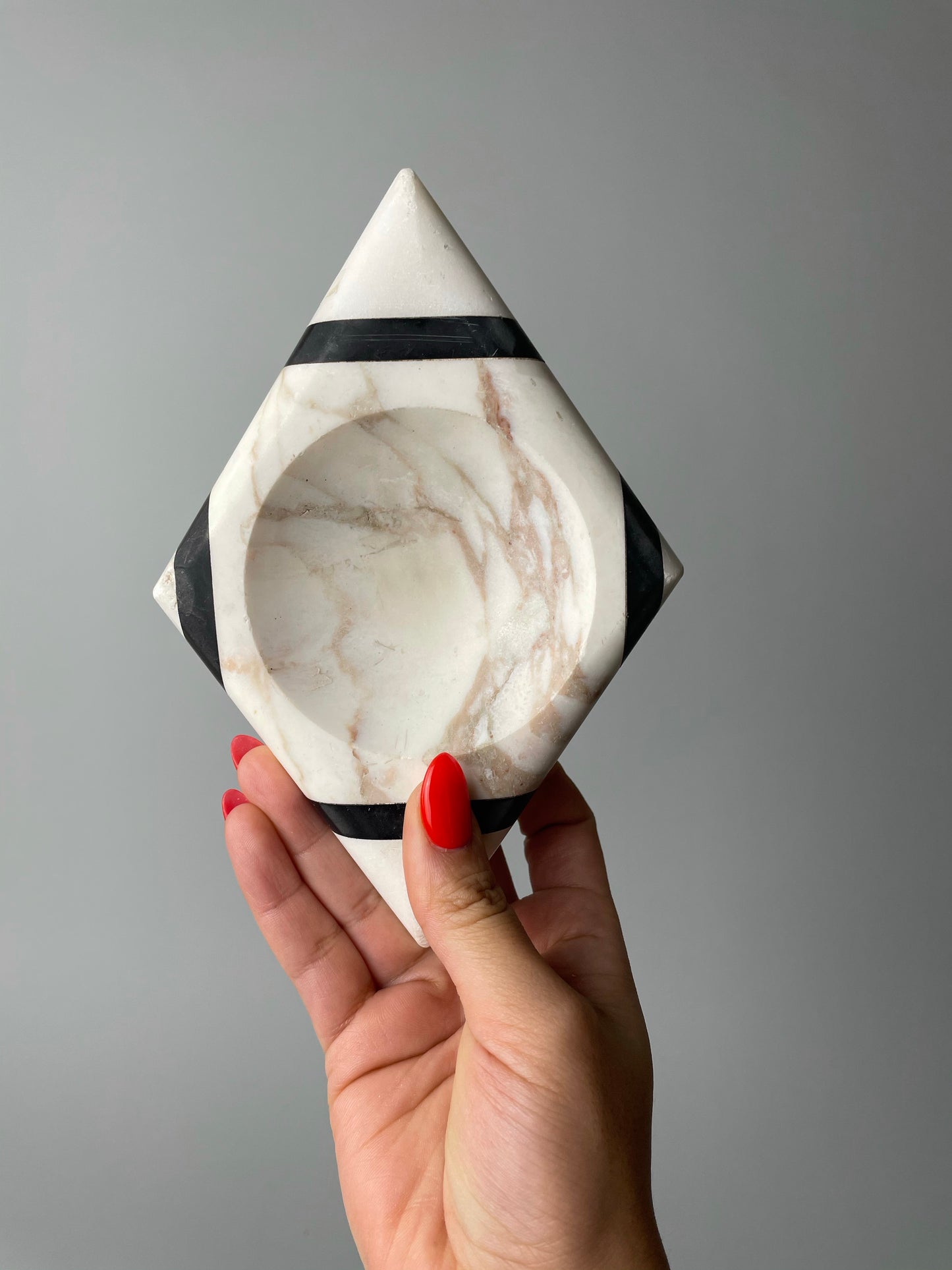 Vintage Marble and Onyx Catchall
