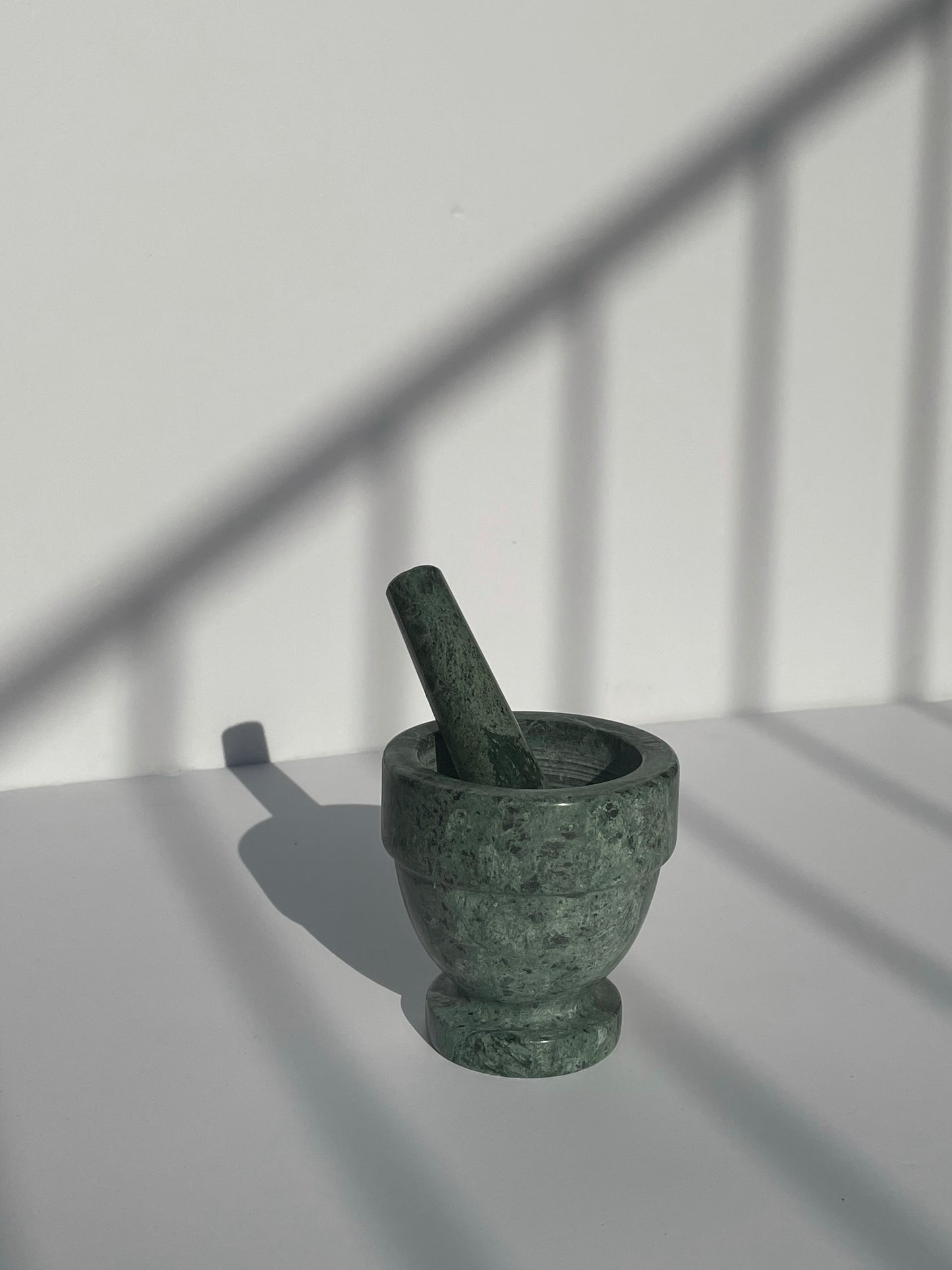 Vintage Granite Mortar and Pestle
