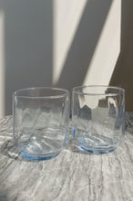 Load image into Gallery viewer, Blue Vintage Glass Tumblers
