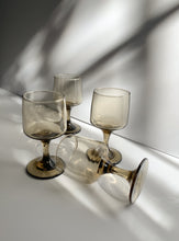 Load image into Gallery viewer, Swedish Modern Smoke Stem Glasses
