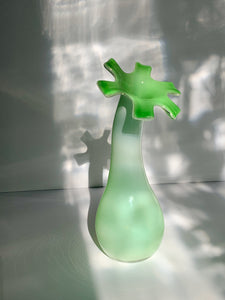Vintage Sculptured Floral Vase