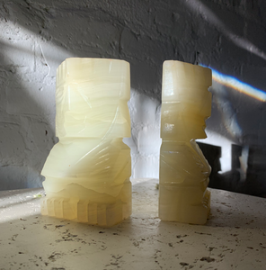 Aztec Marble Bookends